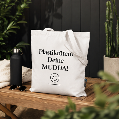 Bio Baumwolltasche – Twill Bag "Deine Mudda"
