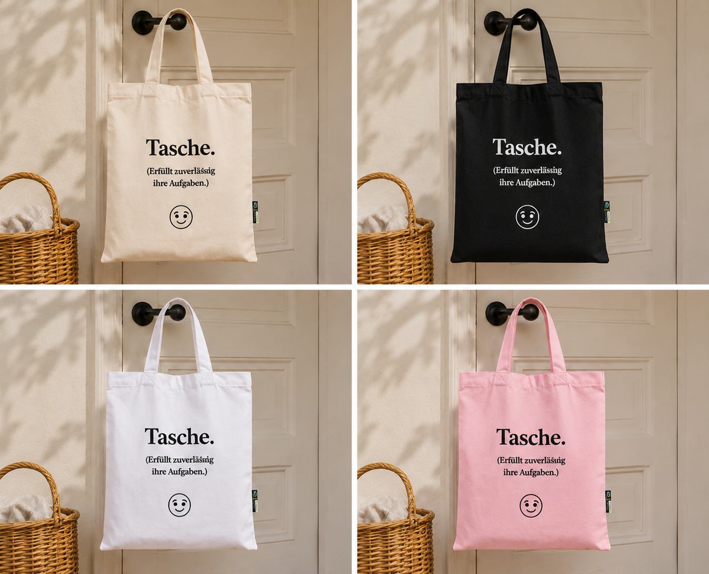 Bio Baumwolltasche – Twill Bag "Tasche..."